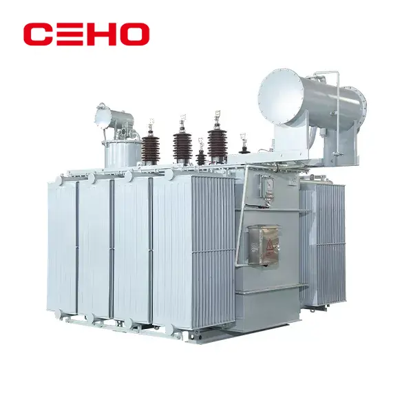 Dual Winding Oil Nedsænket Distribution Transformer med On-Load Tap Changer